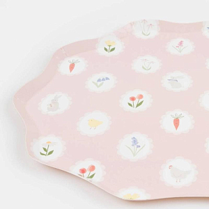 Тарелки Мери Мери (Meri Meri) "Пасхальная камея", большие